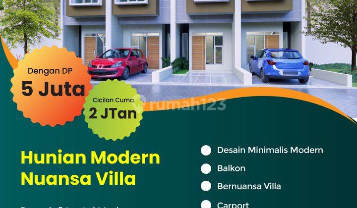 Perumahan Murah di Depok Dekat Stasiun Kota Dp 5 Juta Free Biaya 4