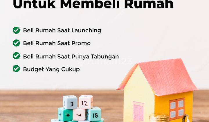 Perumahan Murah di Depok Dekat Stasiun Kota Dp 5 Juta Free Biaya 8