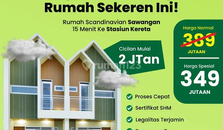 Cluster The Green Sakinah Sawangan Tanpa Dp Cicilan 2 Jutaan 2