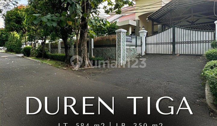 For Sale Rumah Dalam Komplek Row Jalan Lebar & Lokasi Tenang
