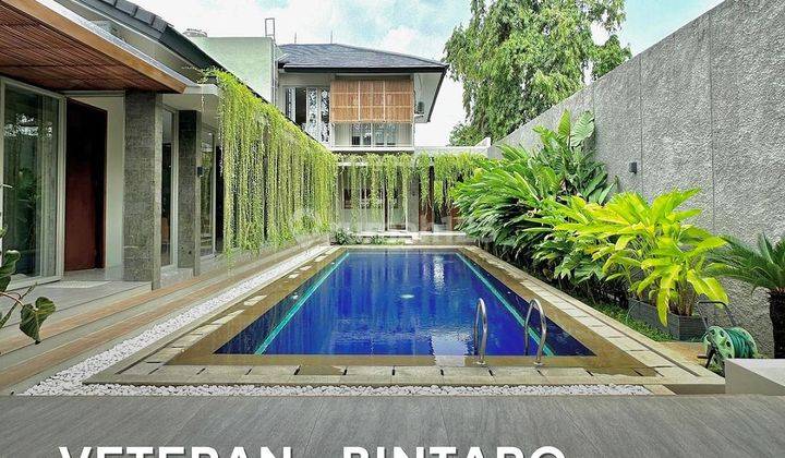 For Sale Brand New House Tropical Modern Bagus di Veteran Bintaro 1