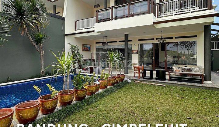 For Sale Modern Tropical Townhouse 2 Lantai Fully Furnished, SHM  1