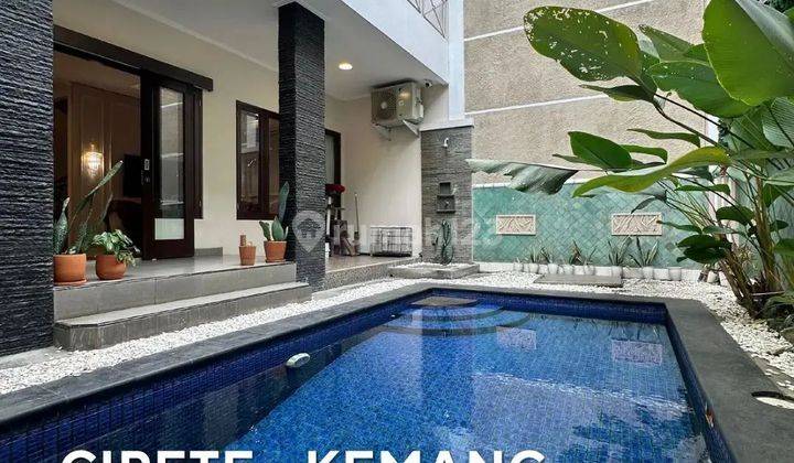 For Sale Rumah 3 Lantai Siap Huni Fully Furnished Di Kemang 1