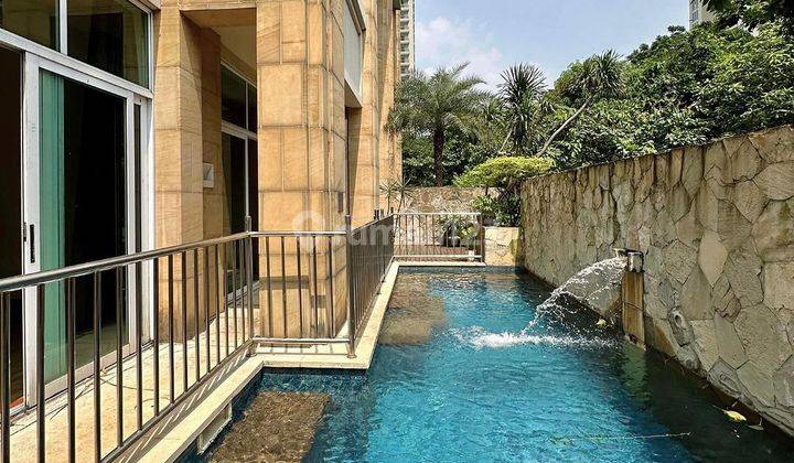 For Sale Pakubuwono Residence 4 Bedroom Private Pool And Garden 1