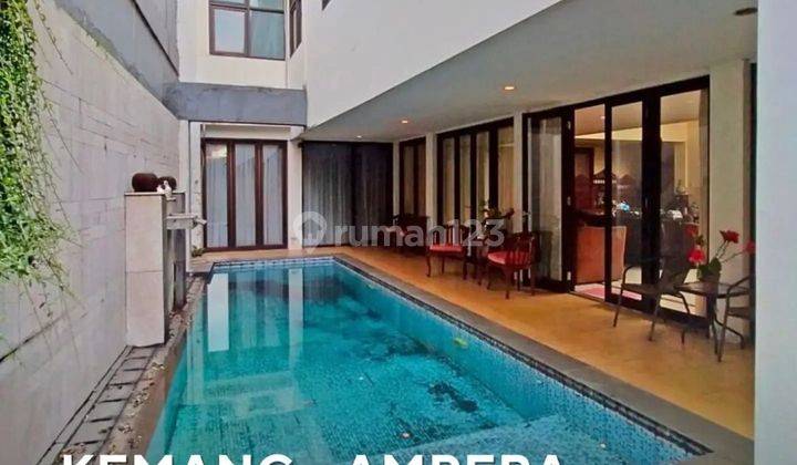 For Sale Tropical Villa House 2 Lantai Bagus SHM Di Ampera 1