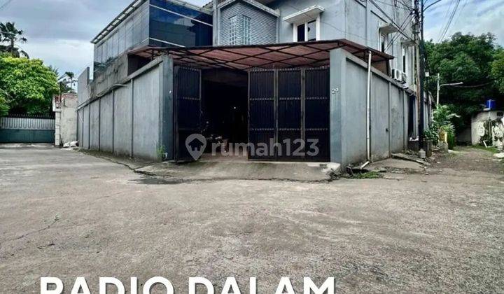 For Sale Home Office 3 Lantai Akses Mudah SHM di Radio Dalam 1