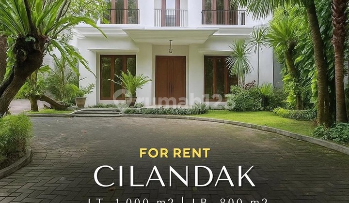 For Rent Modern Tropical Siap Huni Unfurnished & Halaman Luas