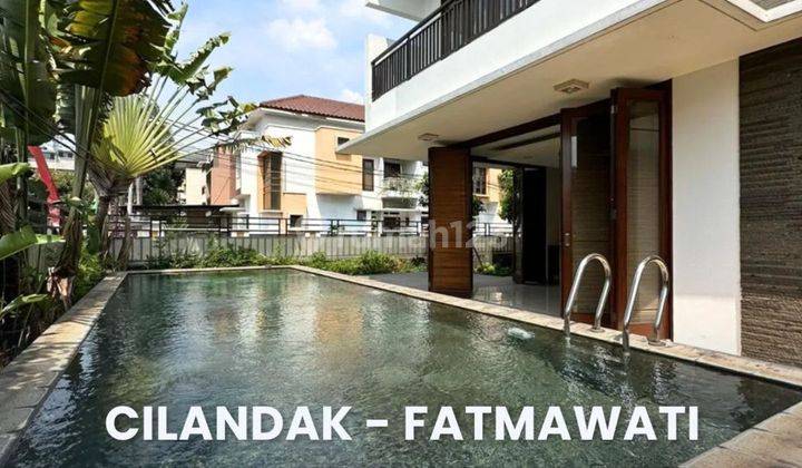 For Sale Modern Tropical House Posisi Hoek, Dekat Ke Stasiun Mrt 1