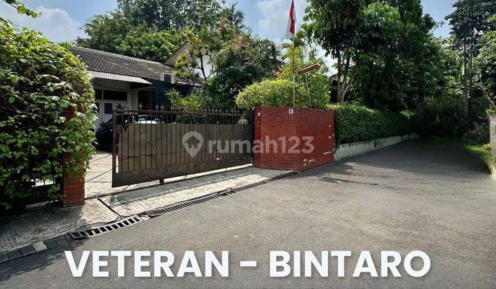 For Sale Rumah Siap Huni Bagus, Hadap Selatan di Veteran Bintaro 1