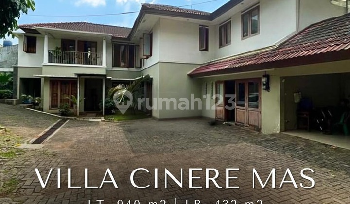 For Sale Resort Tropical - Villa Cinere Mas