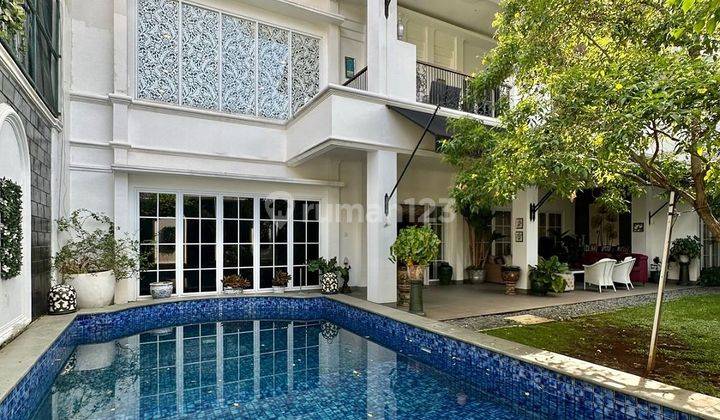 For Sale Luxurious American Classic, Fully Furnished di Kemang 2