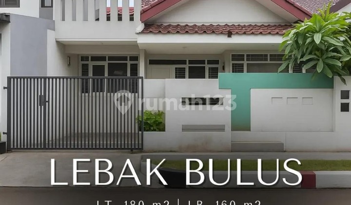 For Sale 1.5-Story House, Good Condition, Move-In Ready, Within a Compound.