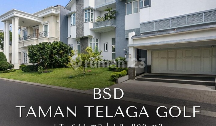 For Sale Luxury Modern 2,5 Lantai, High Ceiling - Taman Telaga Golf