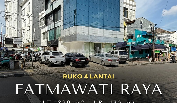 For Sale Ruko 4 Lantai Cocok untuk Klinik, Cafe & Kantor