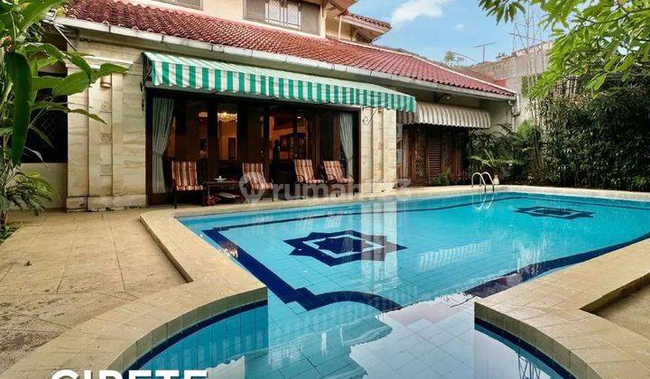 For Sale Mediterranean House 2 Lantai Dekat Mrt Dan Jalan Lebar 1