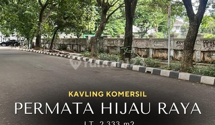 JARANG ADA! For Sale Kavling Komersil Posisi Hoek, Cocok untuk Showroom