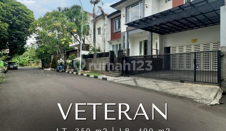 For Sale Modern House, 5 Lantai Siap Huni Row Jalan Lebar - Veteran
