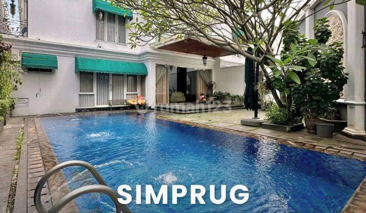 For Sale Modern Classic House Prime Location, Bebas Banjir, SHM 1