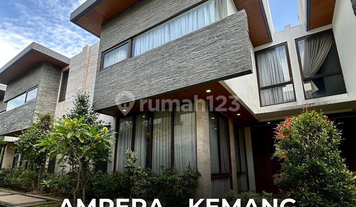 For Sale Rumah 3 Lantai Dalam Townhouse di Ampera - Kemang