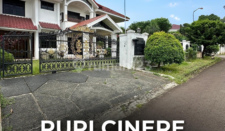 For Sale Well-Maintained Ready-to-Occupy House, Corner Position in Puri Cinere
