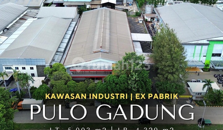 For Sale Bangunan Kawasan Industri, Ex Pabrik