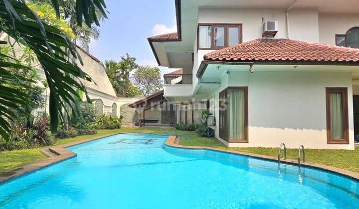 For Sale Rumah Dalam Compound Lingkungan Nyaman Di Kemang  2