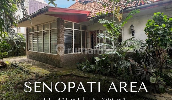 For Sale Exclusive Area House, Wide Street Row - Senopati Area