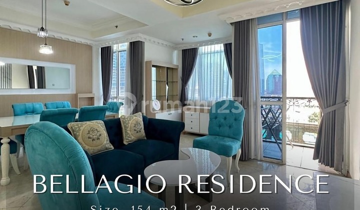 For Sale Bellagio Residence 3 Bedroom Siap Huni Furnished