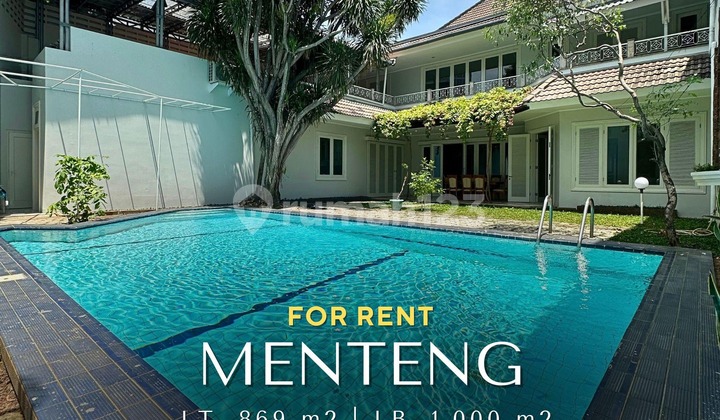 For Rent Rumah Unfurnished Siap Huni Prime Area