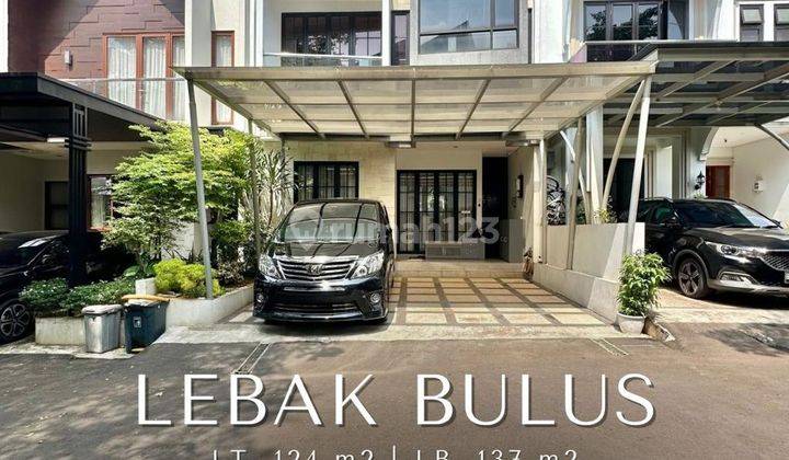 For Sale Rumah Bagus 2 Lantai Dalam Townhouse Semi Furnished  1