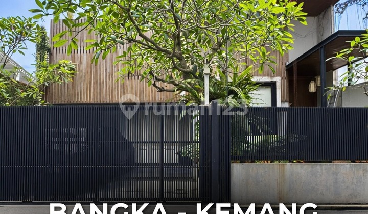 For Sale Modern Tropical Siap Huni Hadap Barat di Bangka - Kemang For Sale Modern Tropical Siap Huni Hadap Barat di Bangka - Kemang