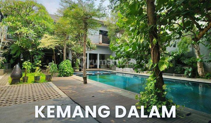 For Sale Rumah 2,5 Lantai Ada Bar Dan Gazebo Di Kemang Dalam 1