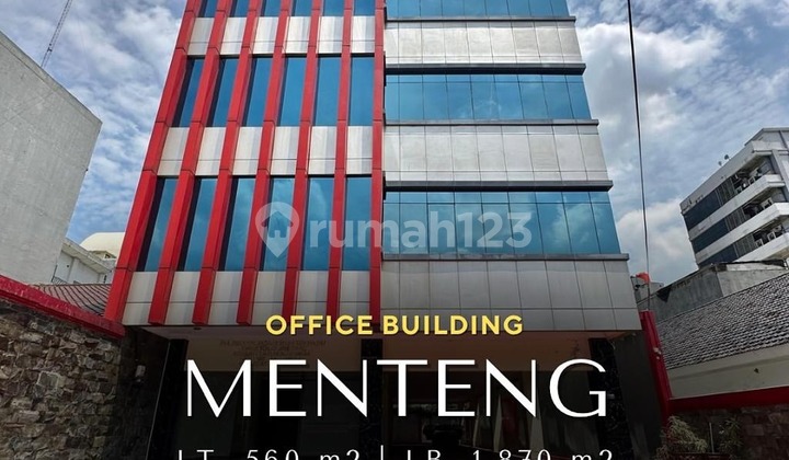 For Sale Office Building 5 lantai + Rooftop Siap Beroperasional