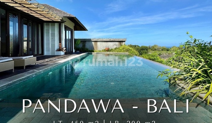 For Sale Villa 2 Bedroom Front Cliff, Ocean View di Pandawa