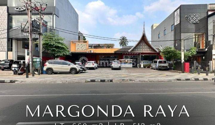 For Sale Ruang Usaha Hadap Barat, Dekat Akses Toll - Margonda 1