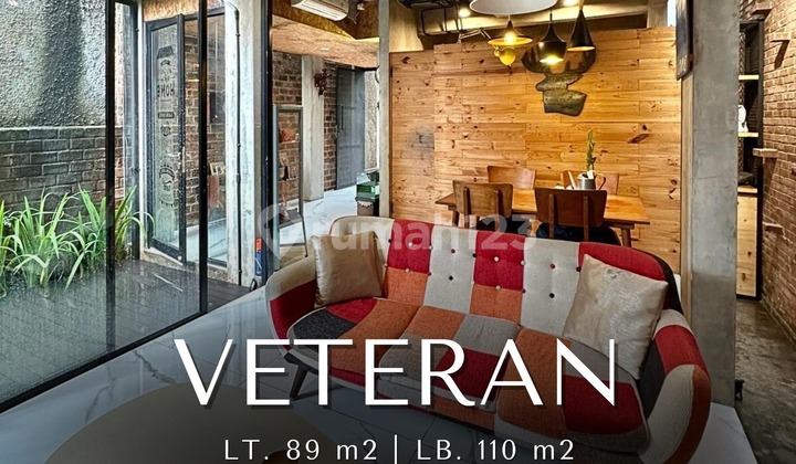 For Sale Modern Industrial 2,5 Lantai Dalam Cluster di Veteran 