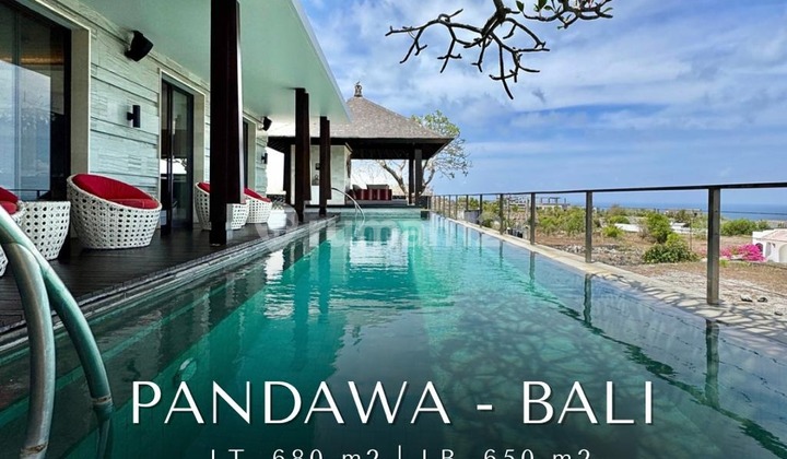 For Sale Luxury Villa With Ocean View Fully Furnished - Pandawa