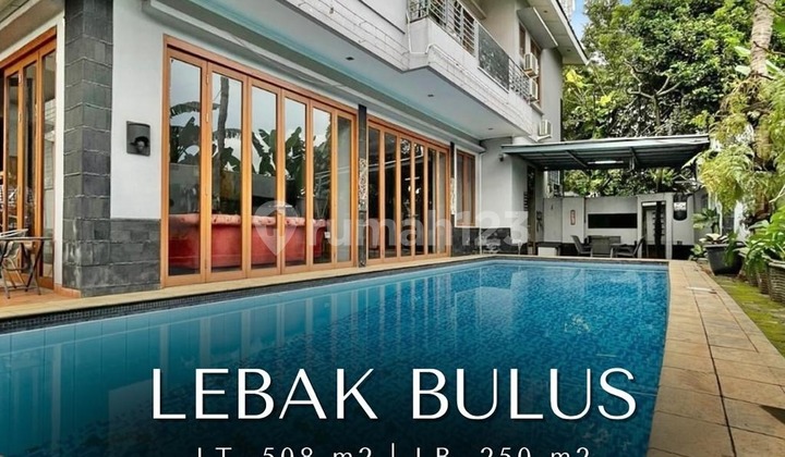 For Sale Modern Tropical Semi Furnished & Hadap Barat Laut