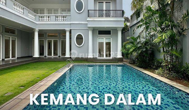 For Rent Luxurious Modern Classic Ekspat Area Di Kemang Dalam 1