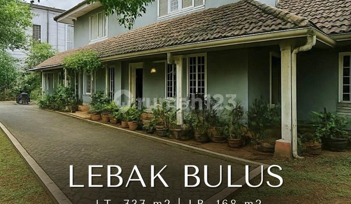 For Sale Rumah 2 lantai Asri, Terawat & Halaman Luas