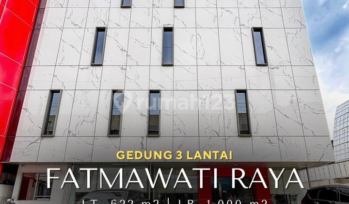 For Sale 3-Storey Commercial Building Area, East-Facing - Fatmawati Raya For Sale 3-Storey Commercial Building Area, East-Facing - Fatmawati Raya