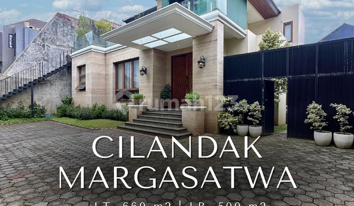 For Sale Ready-to-Occupy House Wide Row Street In Cilandak - Margasatwa For Sale Ready-to-Occupy House Wide Row Street In Cilandak - Margasatwa