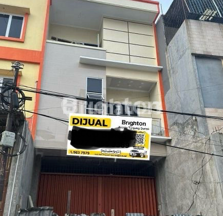 For Sale Ruko Baru 3 Lantai di Jelambar Barat Siap Huni