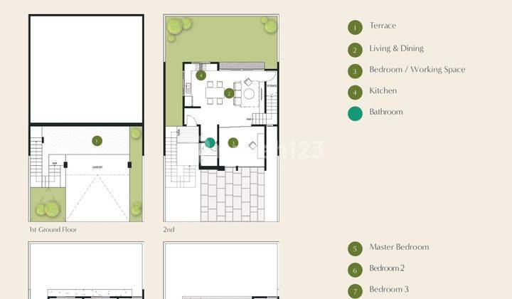 Rumah New Type di Tatar Surawisesa Kota Baru Parahyangan 2