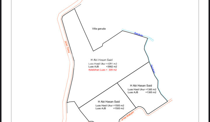 Tanah Luas & Murah Gadog Megamendung Bogor