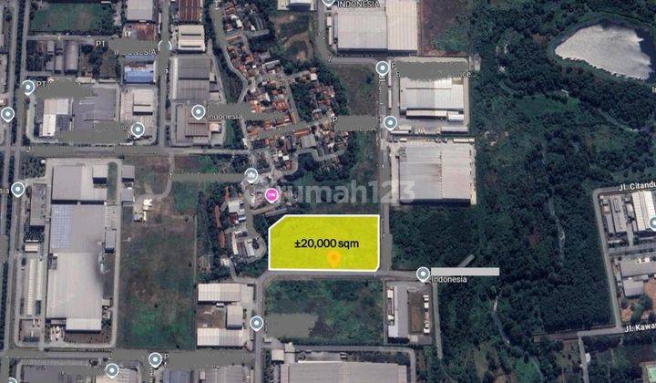 DIJUAL TANAH INDUSTRI DI MM2100 - BEKASI 1