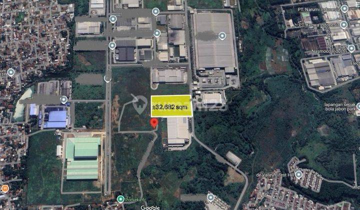 DIJUAL TANAH INDUSTRI DI MM2100 - BEKASI 1