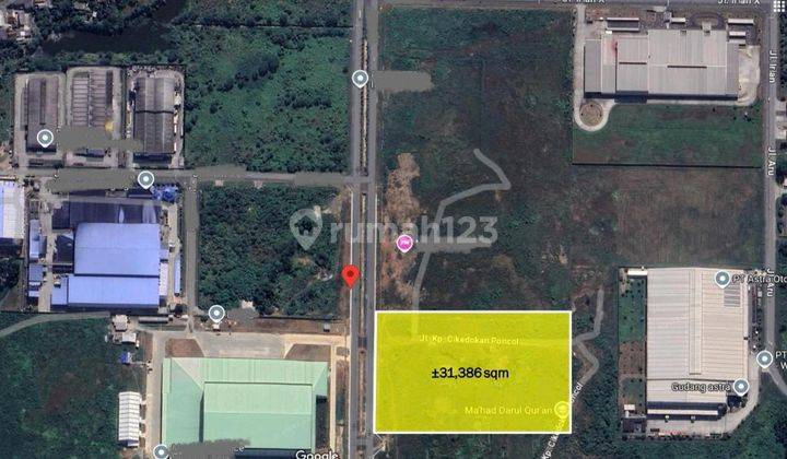 DIJUAL TANAH INDUSTRI DI MM2100 - BEKASI 1