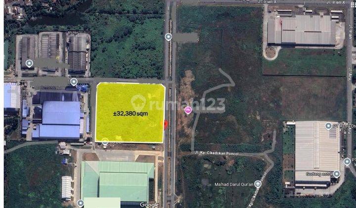 DIJUAL TANAH INDUSTRI DI MM2100 - BEKASI 1