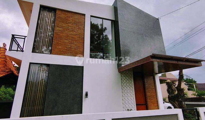 Villa Full Perabotan Bangunan Baru Apik Di Pakem Sleman 1